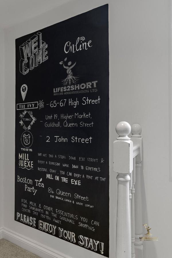Luxe Courtyard Apartment For 4 Near Exeter City Centre Εξωτερικό φωτογραφία